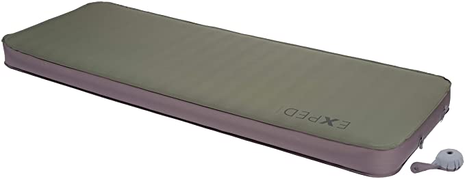 a close up of a sleeping bag on a white background.