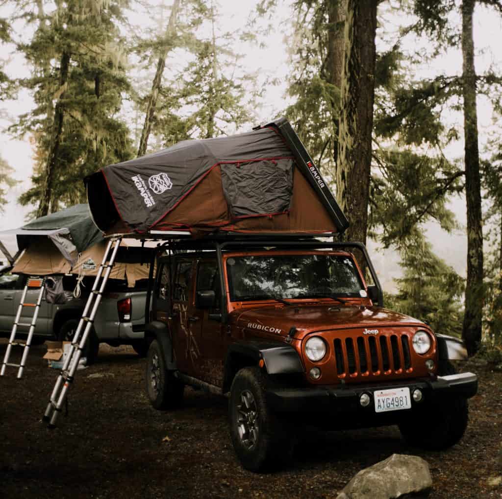 camping accessories - roof top tents