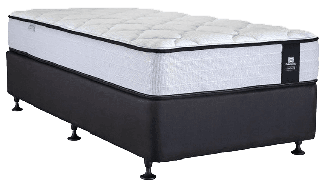 A stylish black and white mattress - perfect for a Mother's Day gift guide.