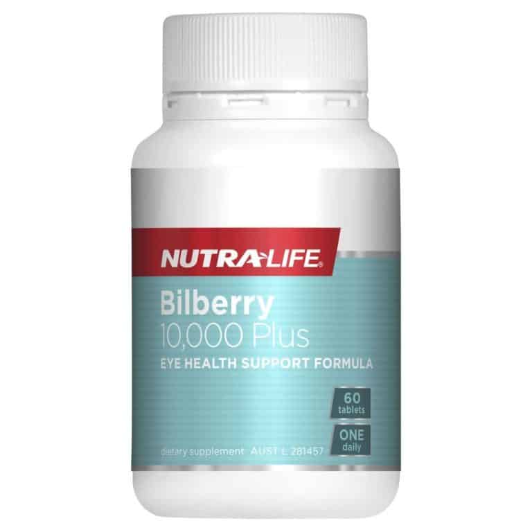 A Nutritional Supplement bottle of Nutralife Bilberry.