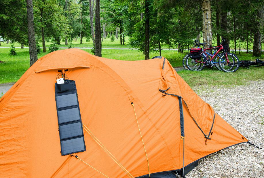 solar-panel-on-camping-tent