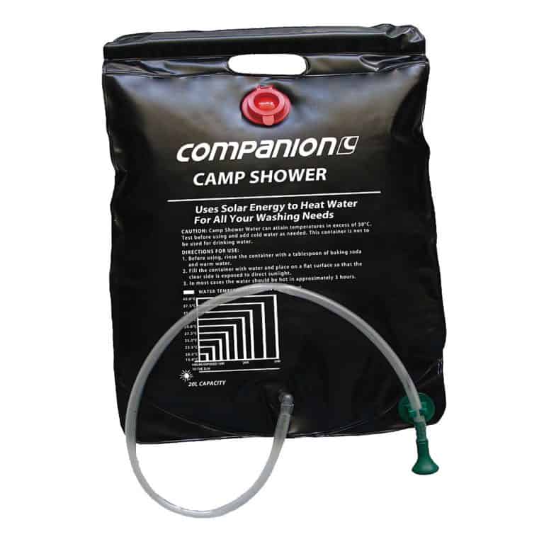 companion camp shower