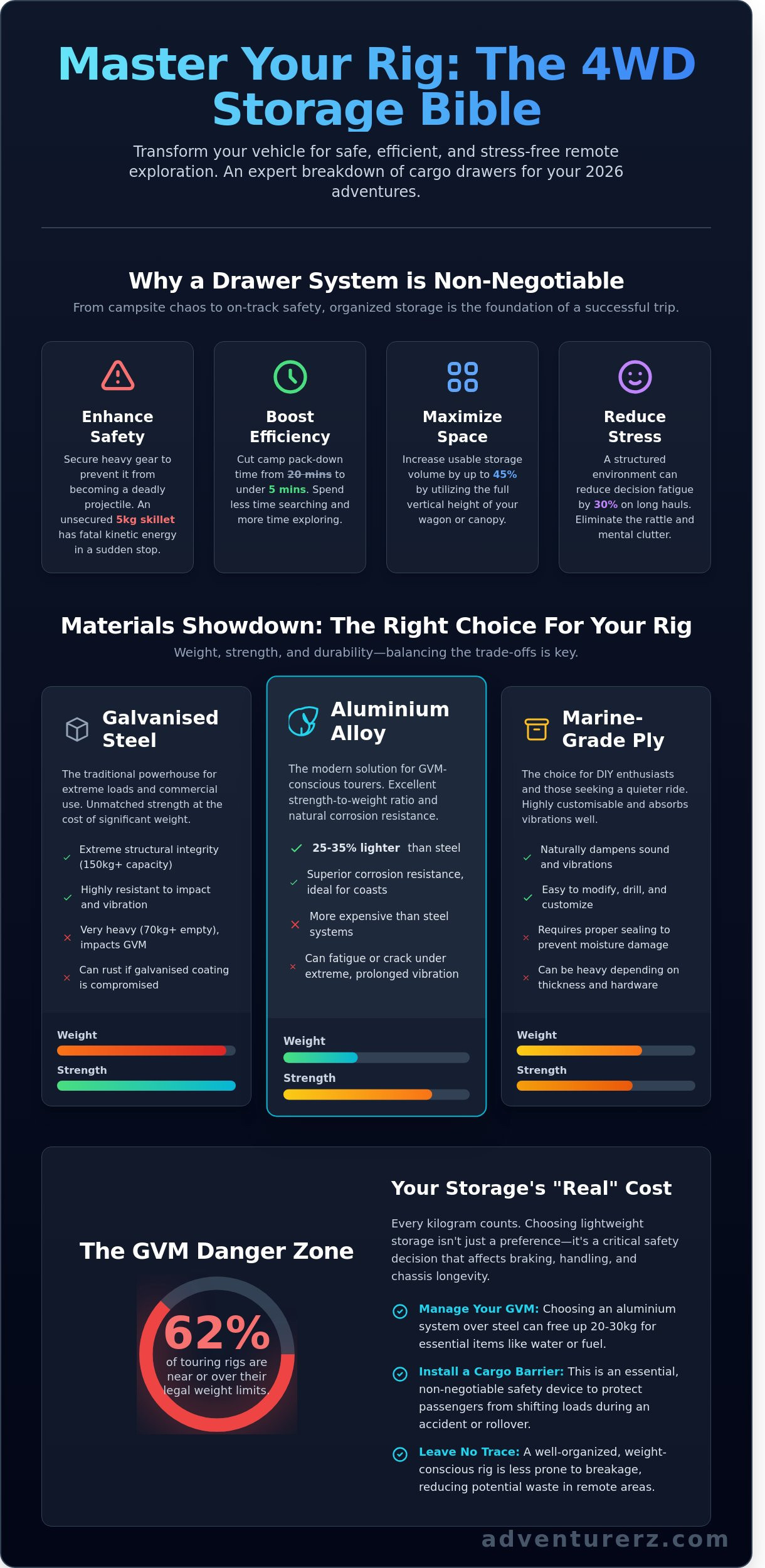 4WD Cargo Drawers: The Ultimate 2026 Guide to Organized Adventure