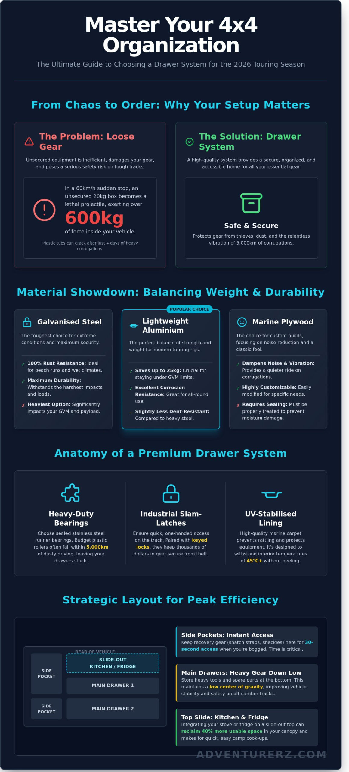 4x4 Drawers: The Ultimate 2026 Buying Guide for Your Off-Road Rig