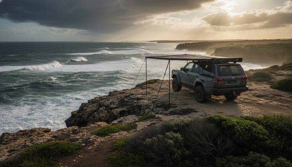 Wind Resistant 4WD Awning: The 2026 Guide to Storm-Proof Shade