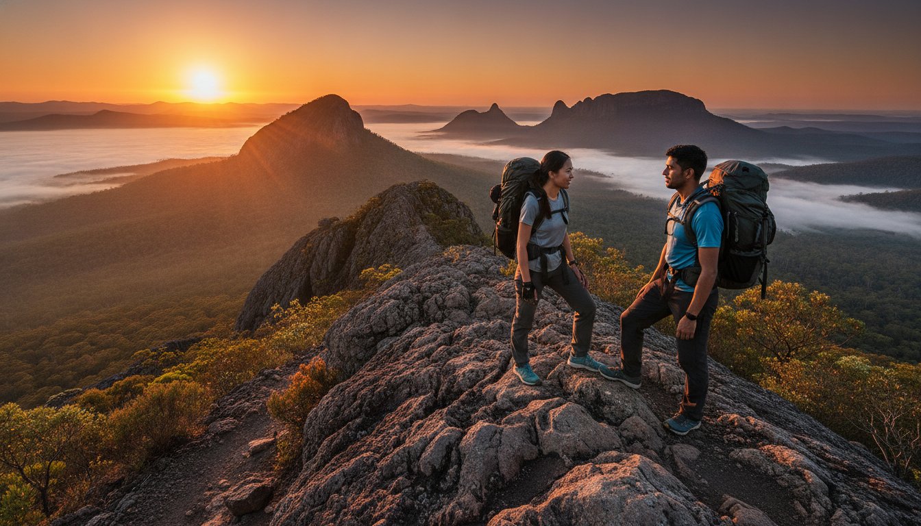 The Ultimate Guide to Glasshouse Mountains Camping and Hiking 2026: Summits, Gear, and Sacred Trails